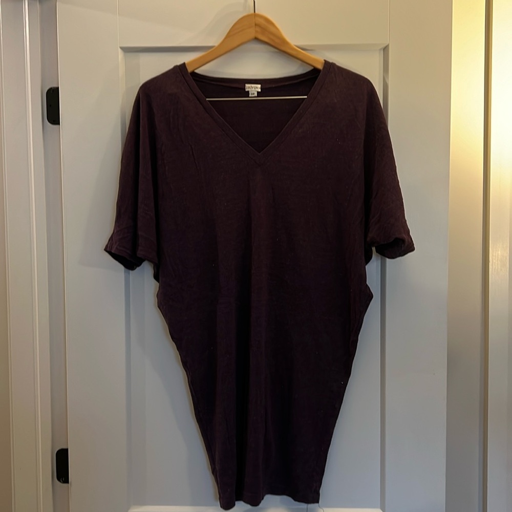 Purple tunic T-shirt | size Small